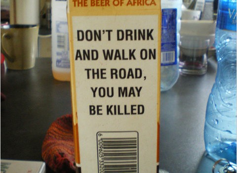 Don't Drink and Walk