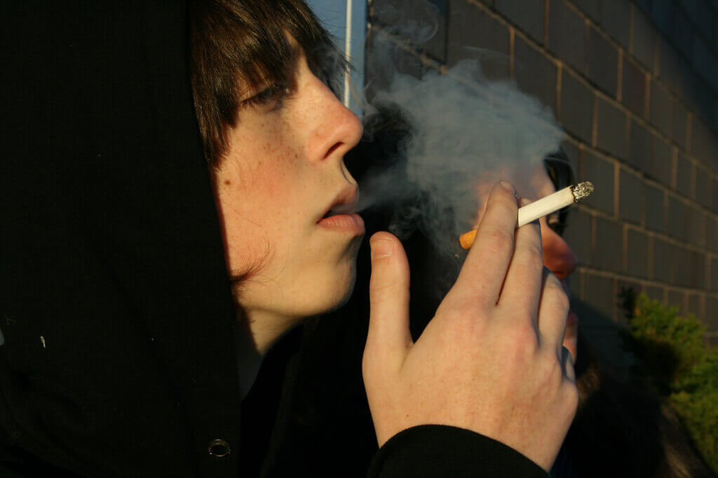 Teenager Smoking