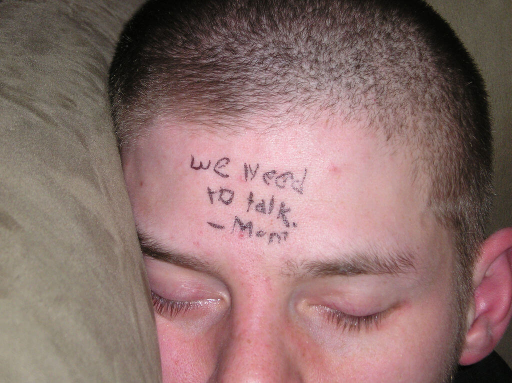 Young Adult Asleep